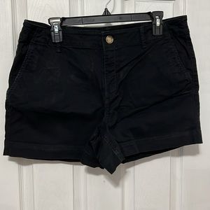 Loft the washed trill 4” black Shorts size 12